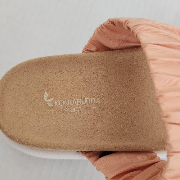 Koolaburra by UGG Tayla Size 8 Double Band Slide Slip-on Sandals - Picture 4 of 10